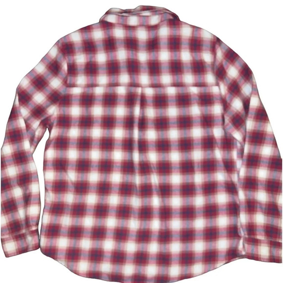 Aeropostale Plaid Long Sleeve Shirt Womens Fall Staple - Picture 5 of 5